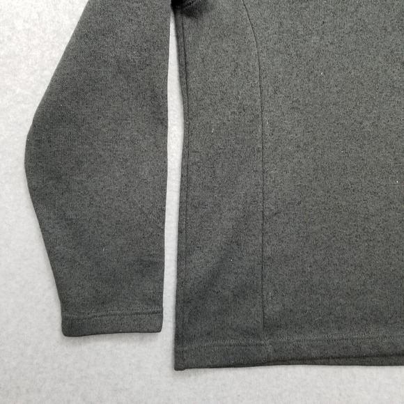 Weatherproof Sweater Mens XL Gray Long Sleeve Zip Mock Neck Pullover Sweatshirt - Picture 2 of 10